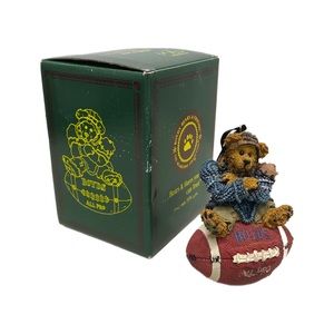 Boyds Bear “All‎ Pro” 1998 Football Figurine W/BOX Knute Half Time #25705